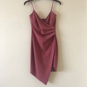 Mauve Spaghetti Strap Dress